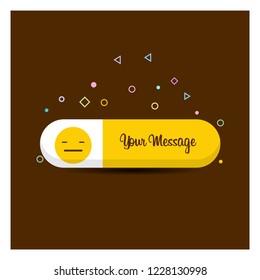 Emoji icon design vector