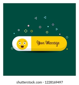 Emoji icon design vector