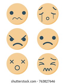 Emoji icon isolated vector illustration