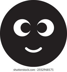 Emoji icon logo vector illustration