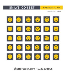 Emoji icon set