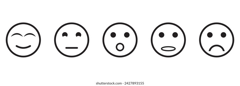 Emoji Icon Set. Emoticons. Smile faces collection. Emotions. Funny Cartoon. Hand Gestures. Social Media. Smiling, Happy, Crying, Sad, Angry, Joyful facial expressions.