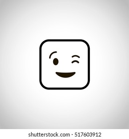 emoji icon. sign design