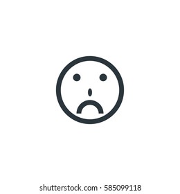 Emoji icon vector