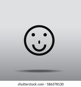 Emoji icon vector