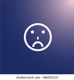 Emoji icon vector