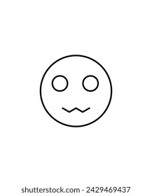 emoji icon, vector best line icon.