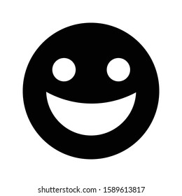 Emoji Icon Vector illustration logo template for many purpose. Isolated on white background