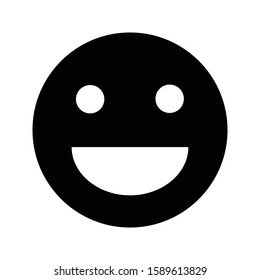 Emoji Icon Vector illustration logo template for many purpose. Isolated on white background