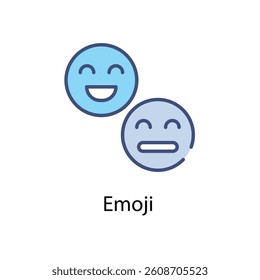 Emoji icon vector stock illustration