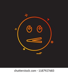 Emoji icons design vector 