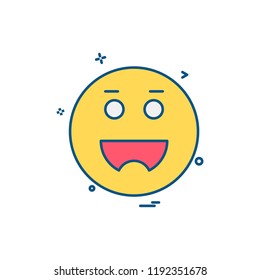 Emoji icons design vector 