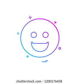 Emoji icons design vector 