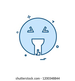 Emoji icons design vector 