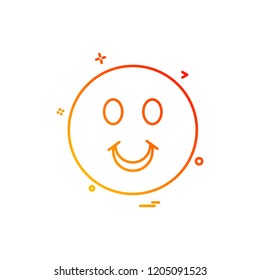 Emoji icons design vector 