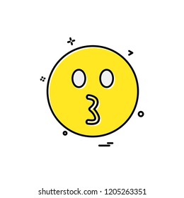 Emoji icons design vector 