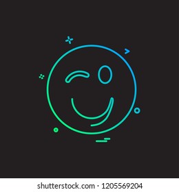 Emoji icons design vector 