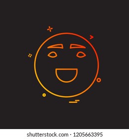 Emoji icons design vector 