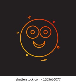 Emoji icons design vector 