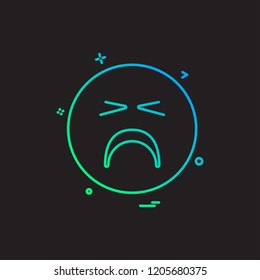 Emoji icons design vector 