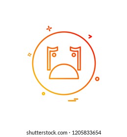 Emoji icons design vector 