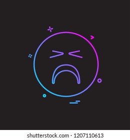 Emoji icons design vector 