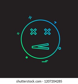Emoji icons design vector 