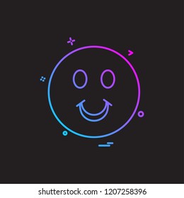 Emoji icons design vector 