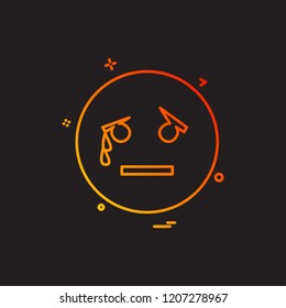 Emoji icons design vector 