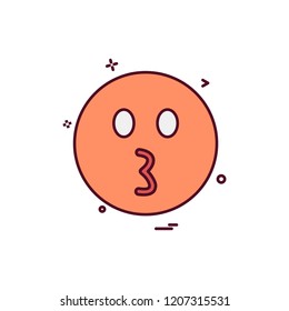 Emoji icons design vector 