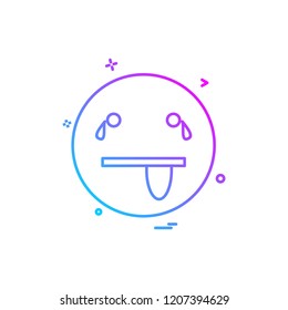 Emoji icons design vector 