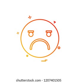 Emoji icons design vector 