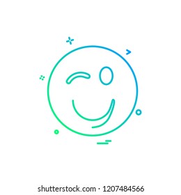 Emoji icons design vector 