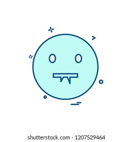 Emoji icons design vector 
