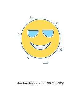 Emoji icons design vector 