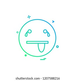 Emoji icons design vector 