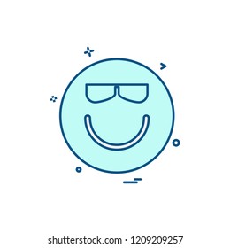 Emoji icons design vector 