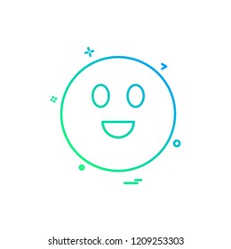 Emoji icons design vector 