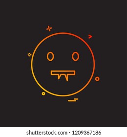 Emoji icons design vector 