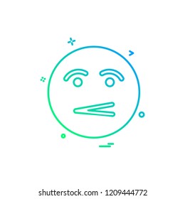 Emoji icons design vector 