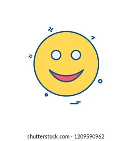 Emoji icons design vector 