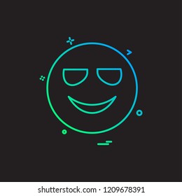 Emoji icons design vector 