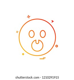 Emoji icons design vector 