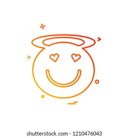 Emoji icons design vector 