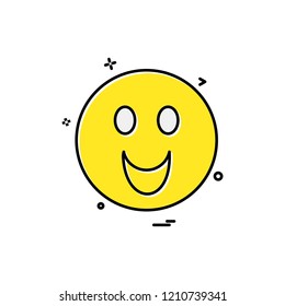 Emoji icons design vector 