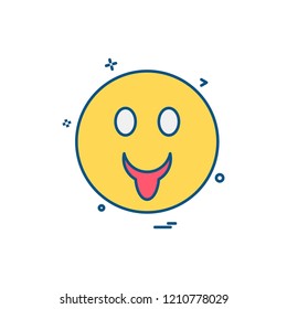 Emoji icons design vector 