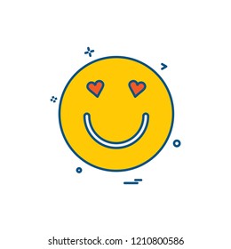 Emoji icons design vector 