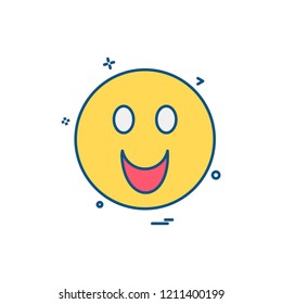 Emoji icons design vector 