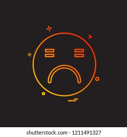 Emoji icons design vector 
