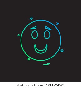 Emoji icons design vector 